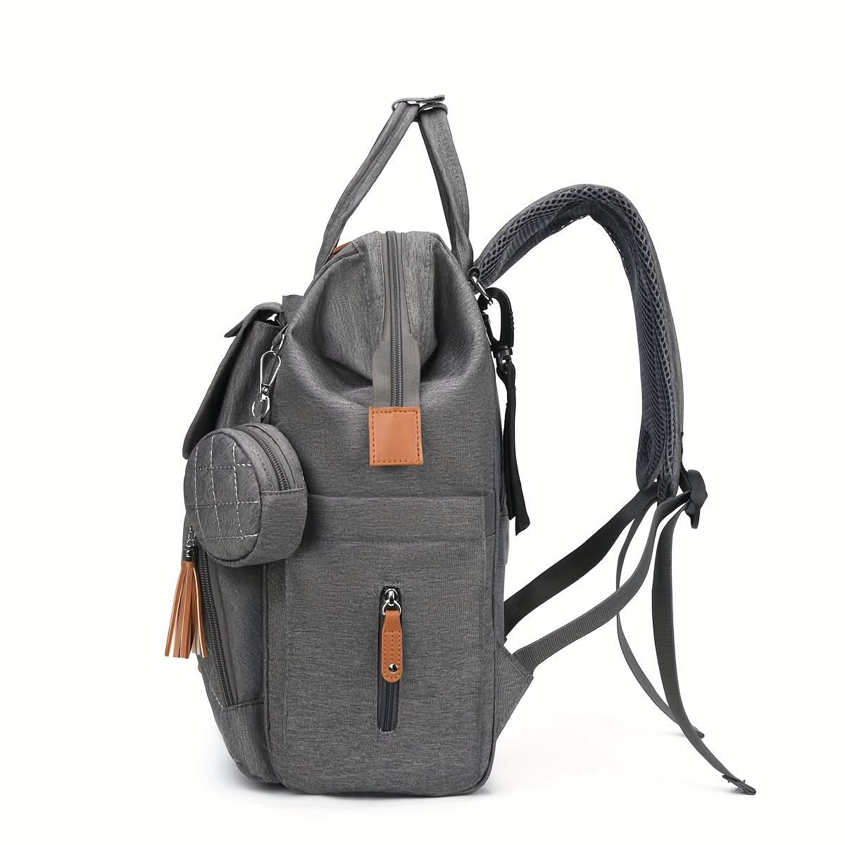 Water-Resistant Diaper Backpack for Moms