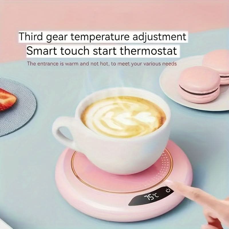 Intelligent Touch Control Electric Heating Cup Mat