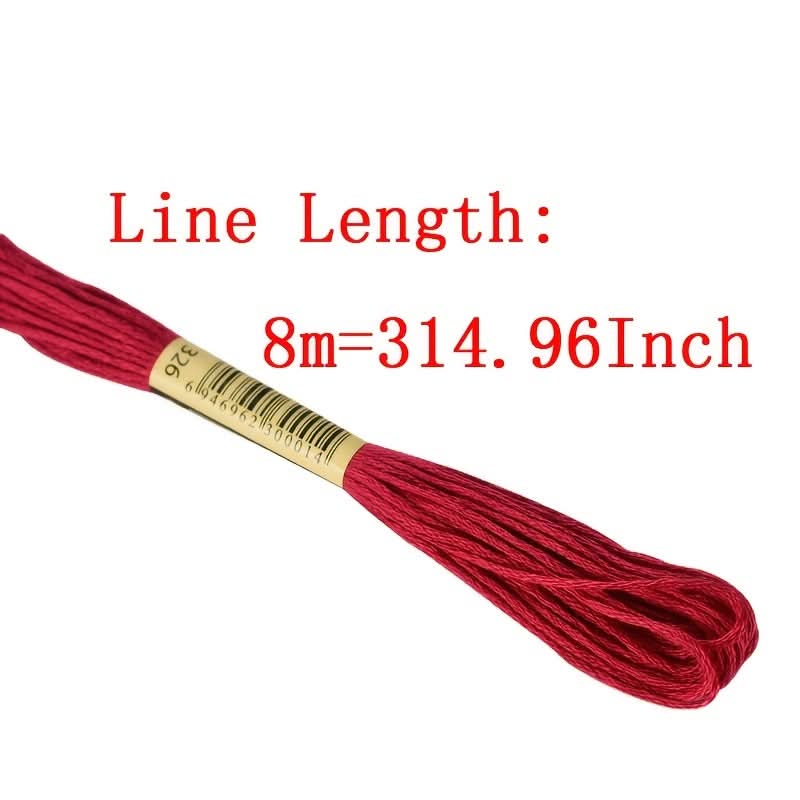 50PCS Rainbow Embroidery Floss Thread Set