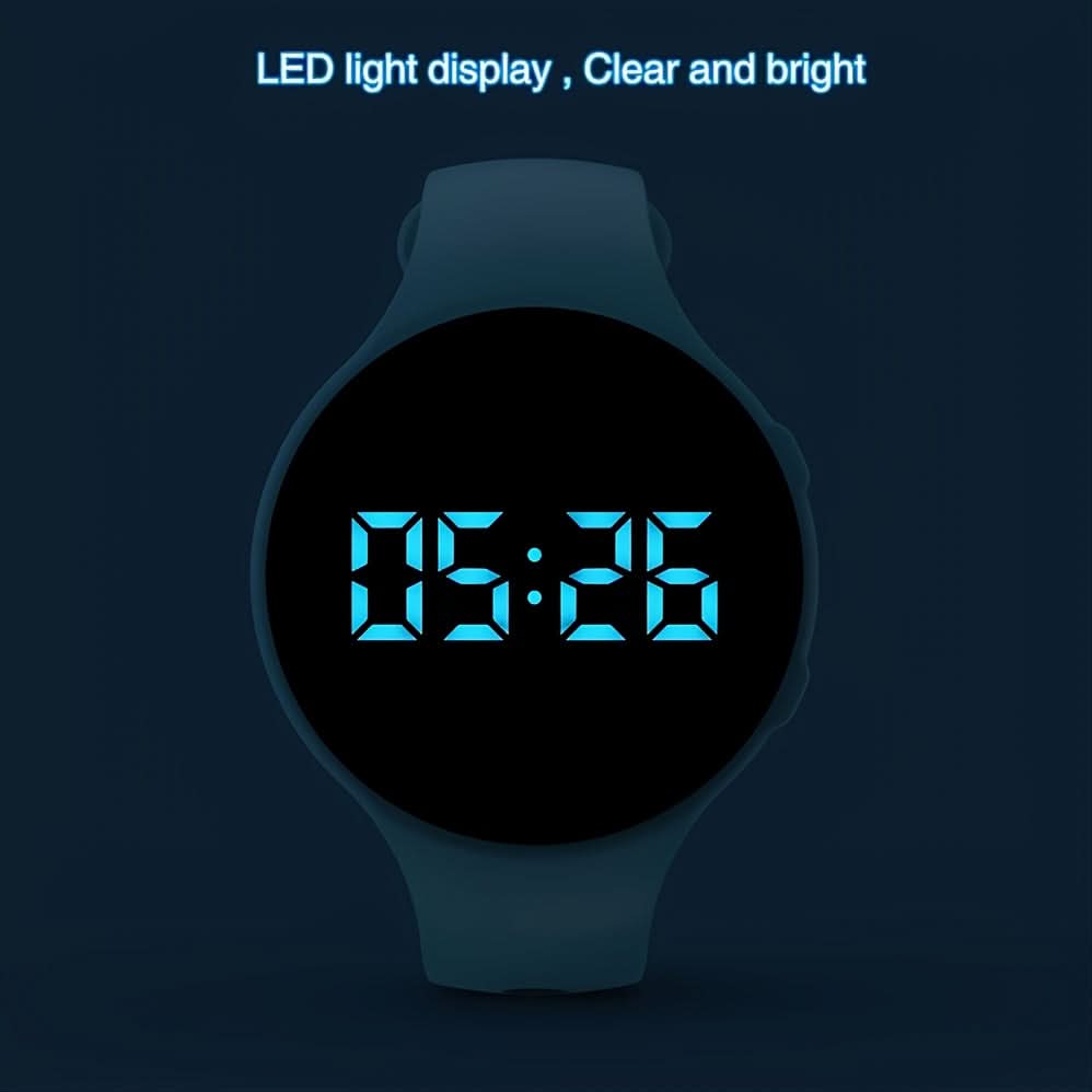 LED Digital Pedometer Fitness Watch – Kids Smart Tracker with Alarm & Stopwatch