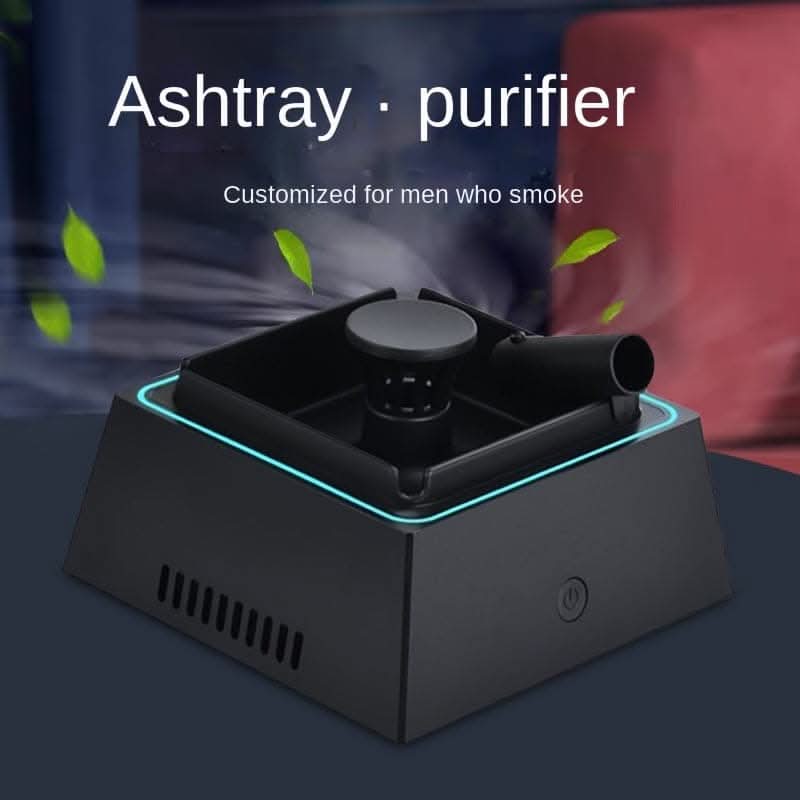 Smart Ashtray Air Purifier – USB Portable Design