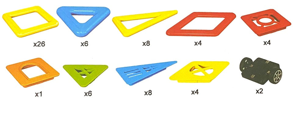 Magnetic Building Blocks 69Pcs