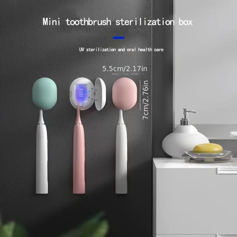 Mini Portable UV Toothbrush Sterilizer Case