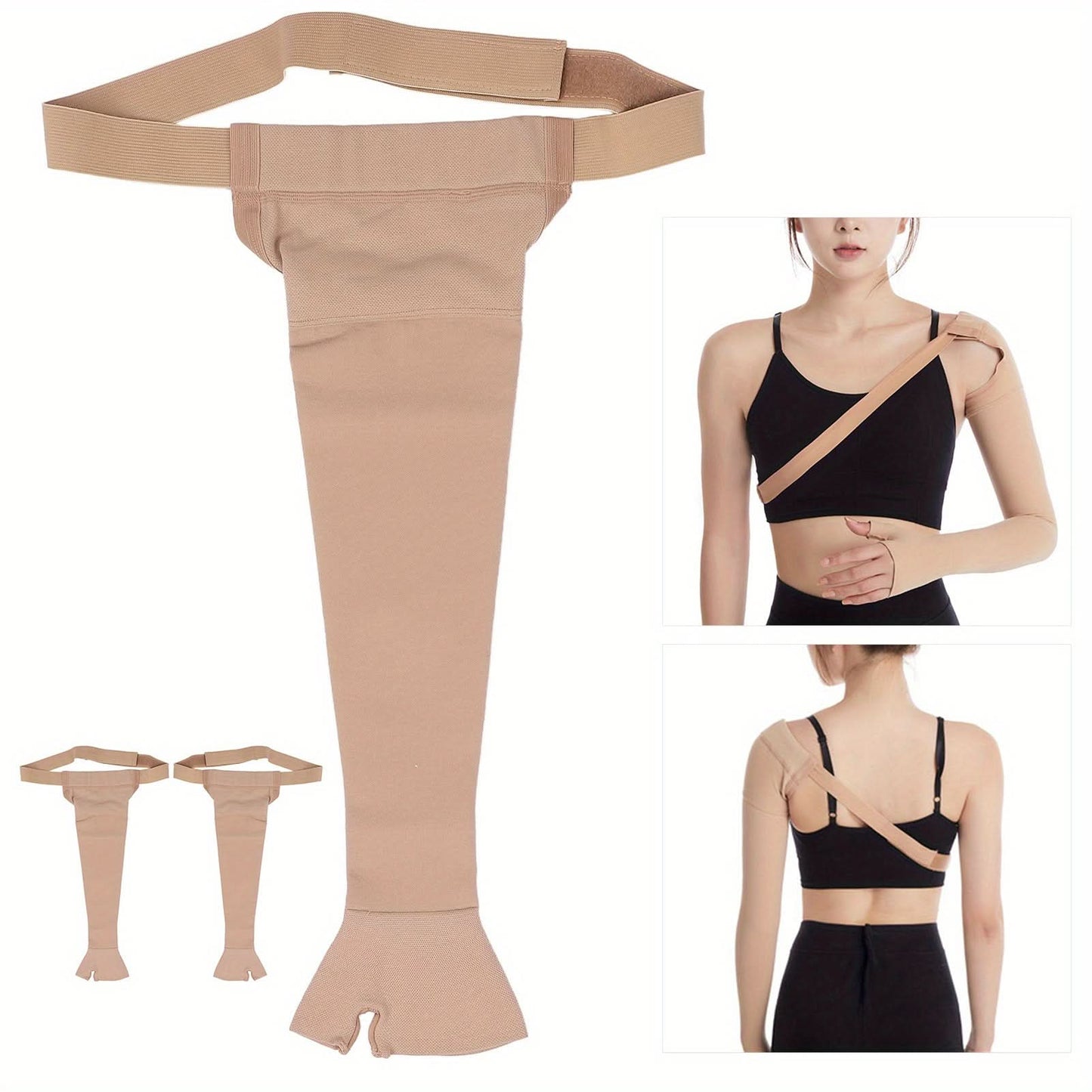 Lymphedema Compression Arm Sleeve – Post-Mastectomy Support Sleeve