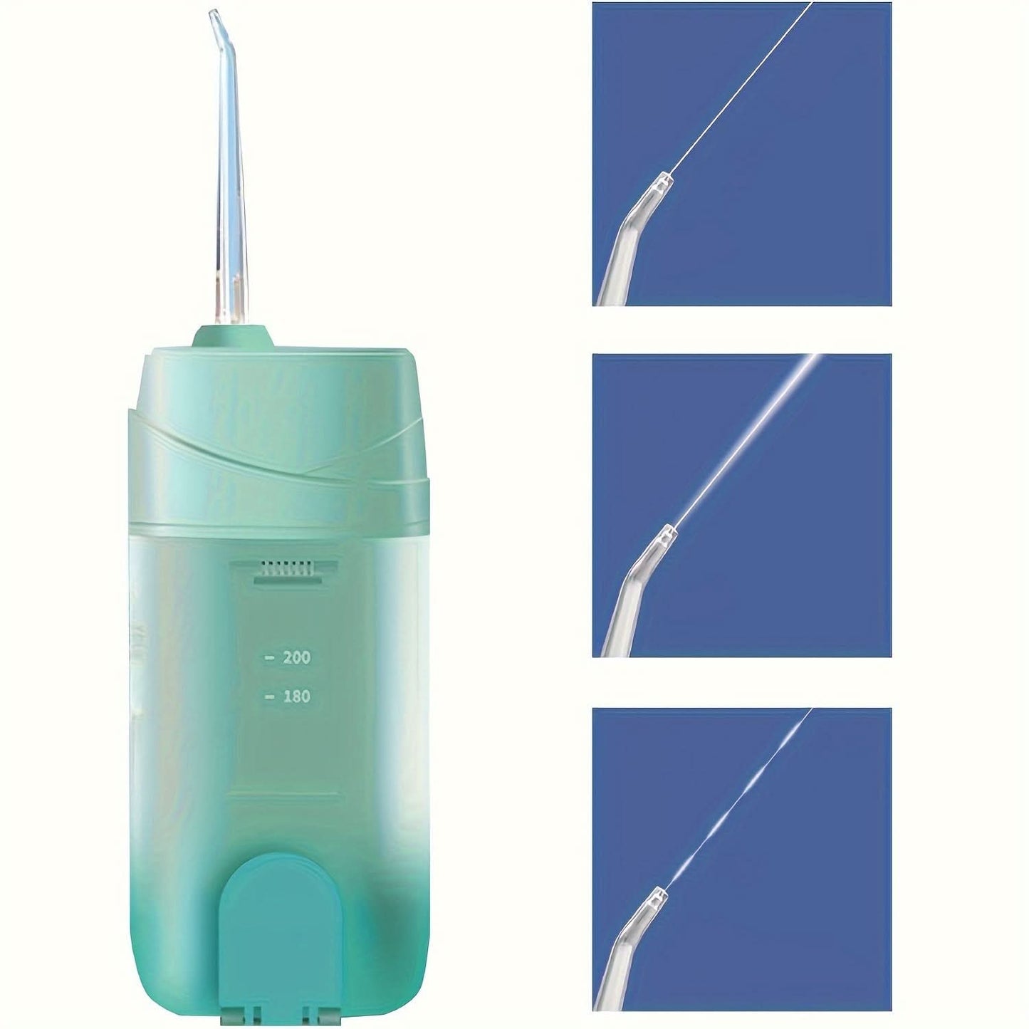 Rechargeable Cordless Water Flosser – Portable Dental Oral Irrigator