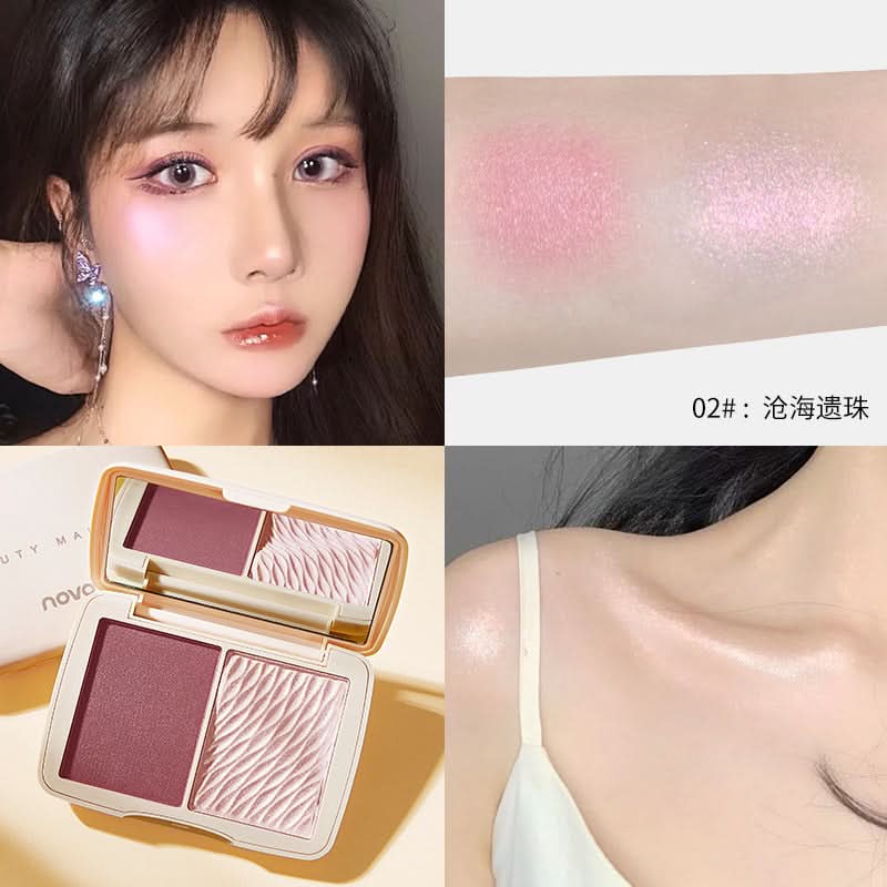 3-in-1 Contour, Blush & Highlighter Palette