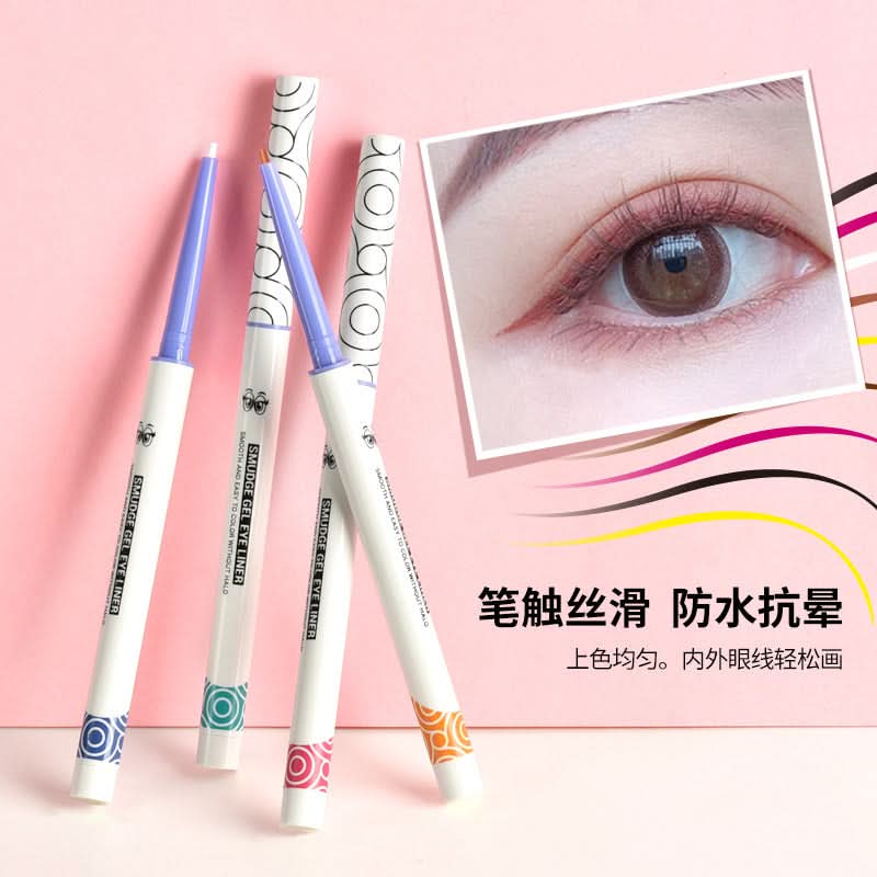 VLONCA Gel Eyeliner Pencil Set – Smudge-Proof, Long-Lasting Eye Makeup (Pack of 2)
