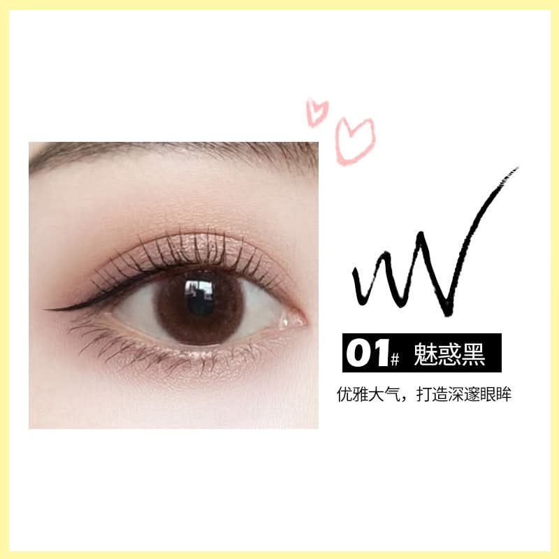 VLONCA Gel Eyeliner Pencil Set – Smudge-Proof, Long-Lasting Eye Makeup (Pack of 2)