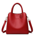 Trendy PU Leather Bucket Bag – Versatile Handbag for Women