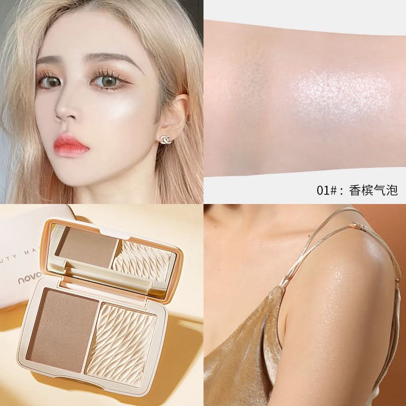3-in-1 Contour, Blush & Highlighter Palette