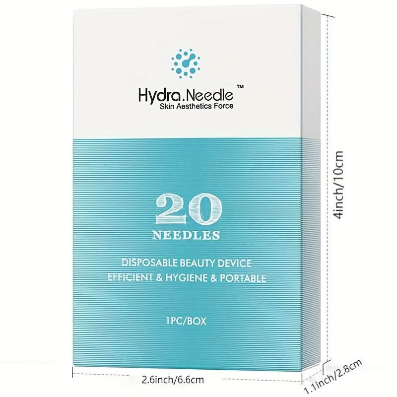 Reusable Hydra Needle Derma Stamp - 0.25MM Microneedle Skin Care Tool