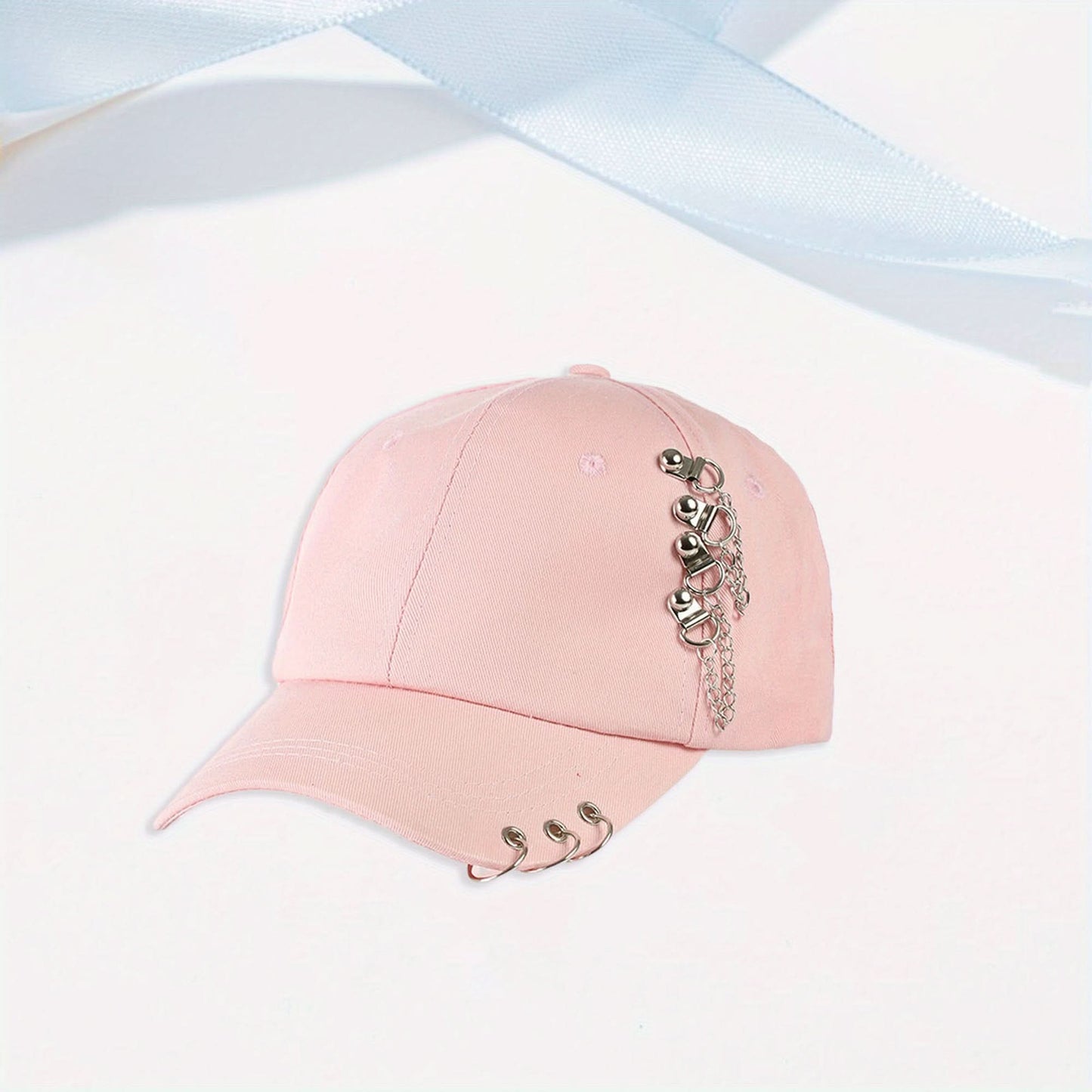 Women's Black Ring Buckle Baseball Cap – Hip Hop Trucker Hat