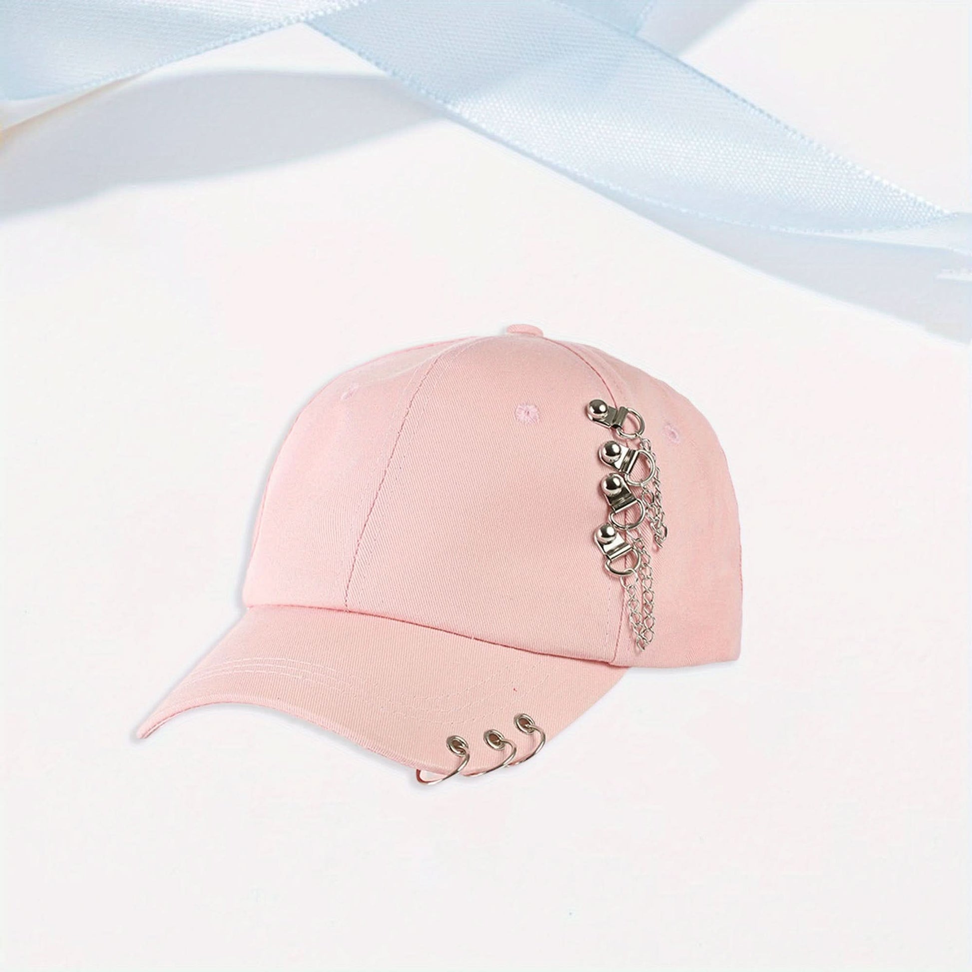 Women's Black Ring Buckle Baseball Cap – Hip Hop Trucker Hat