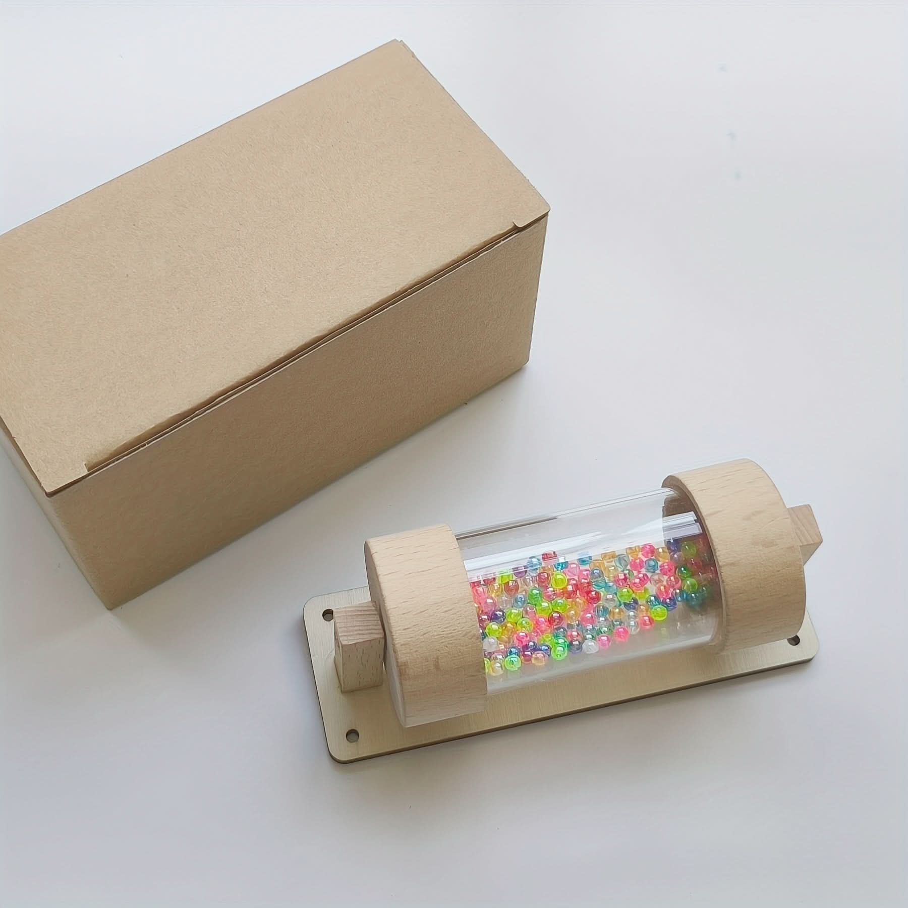 Rain Sound Cylinder – Musical Teaching Aid, Orff Instrument for Infants