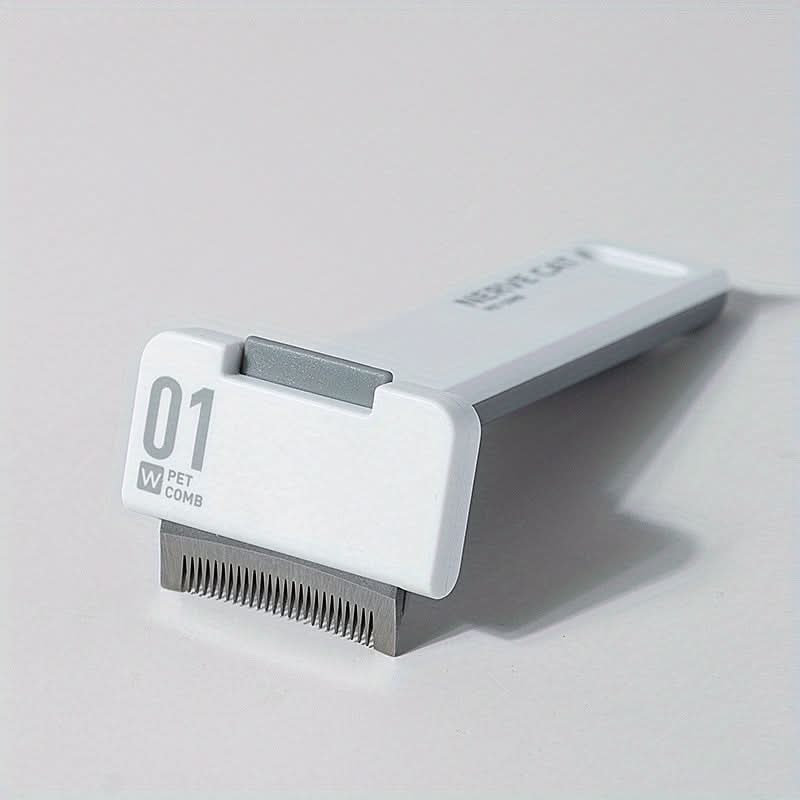 Curved Pet Grooming Comb for Shedding
