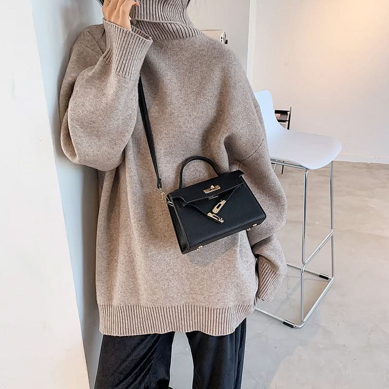 Simple Casual Retro Handbag - Versatile Shoulder Bag for Women