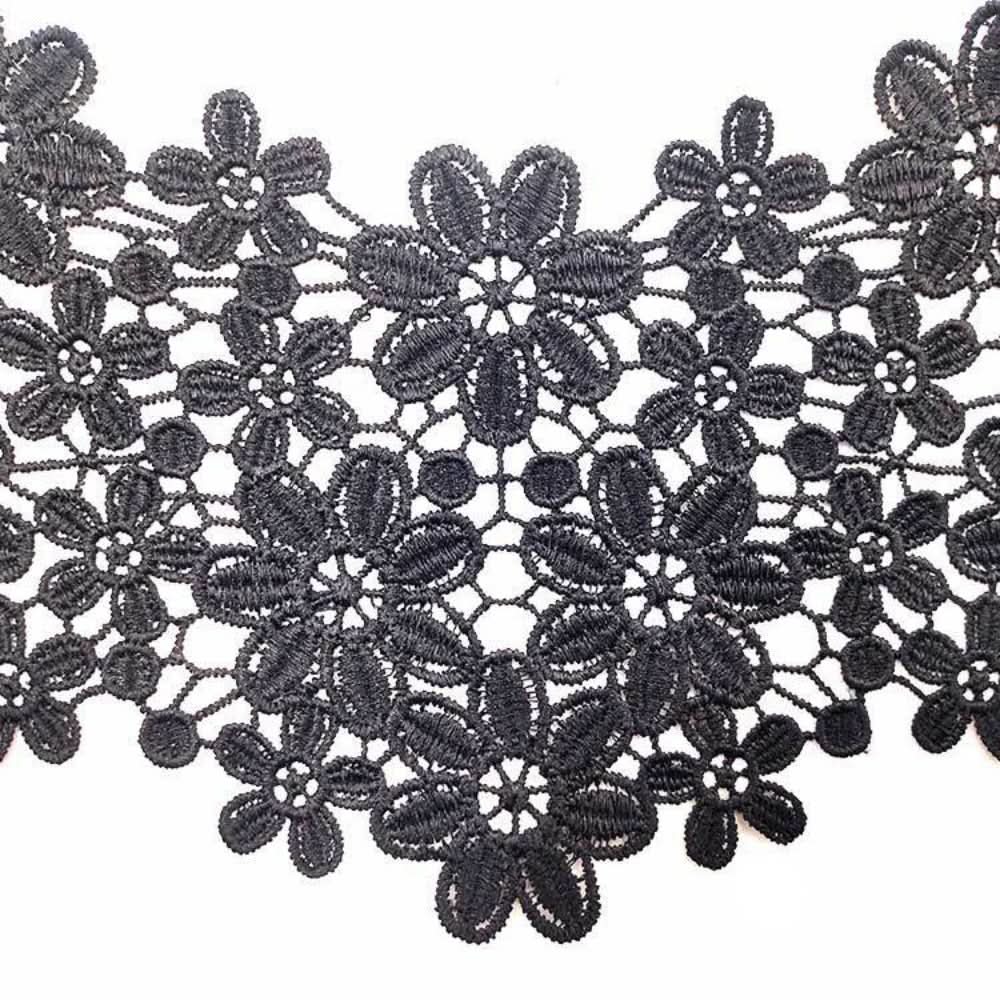 3pcs Embroidered Lace Detachable Collars