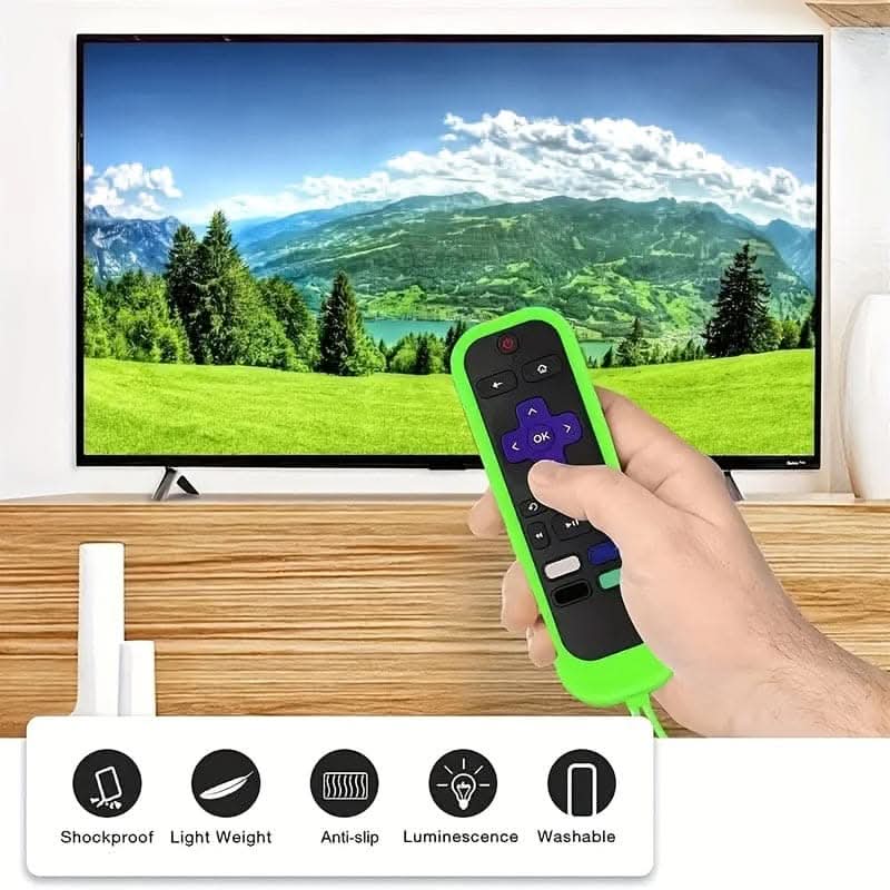 Glow-in-the-Dark Silicone Remote Control Case