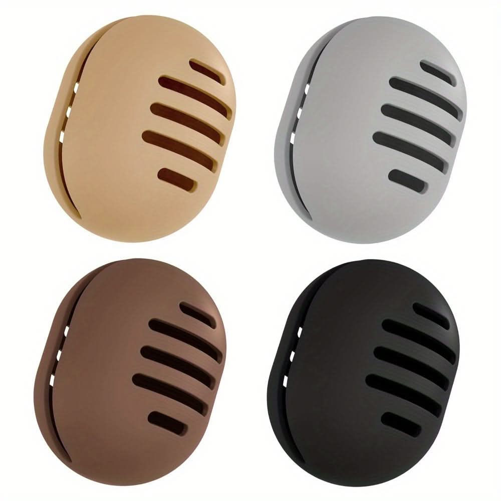 4PCS Beauty Blender Holder – Breathable Makeup Sponge Storage Case