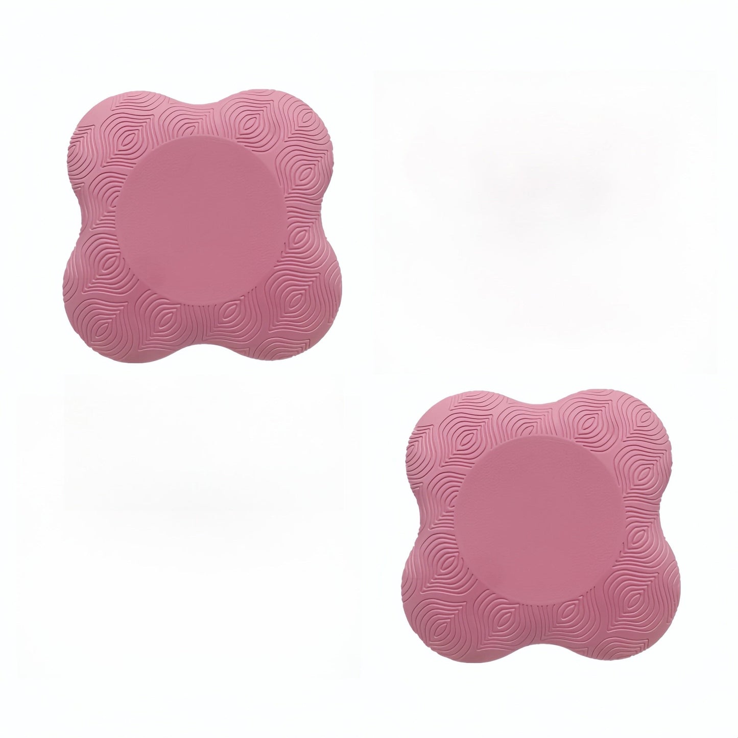 2-Pack Thick Silicone Yoga Knee Pads – Multi-Use for Knees, Elbows, Wrists, & Hands