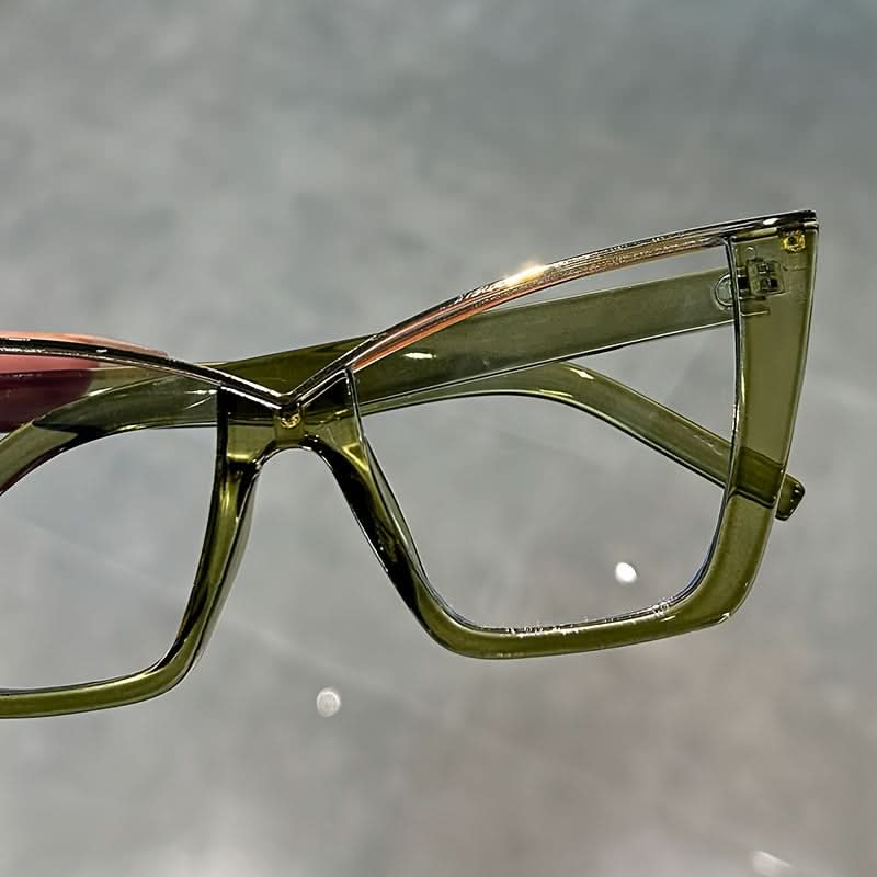 Vibrant Jelly Color Frame Vintage Cat Eye Glasses – Fashion Meets Function