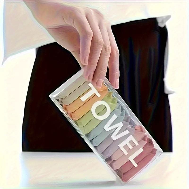 Ultra-Absorbent Compressed Towels – Soft, Lint-Free for All Uses