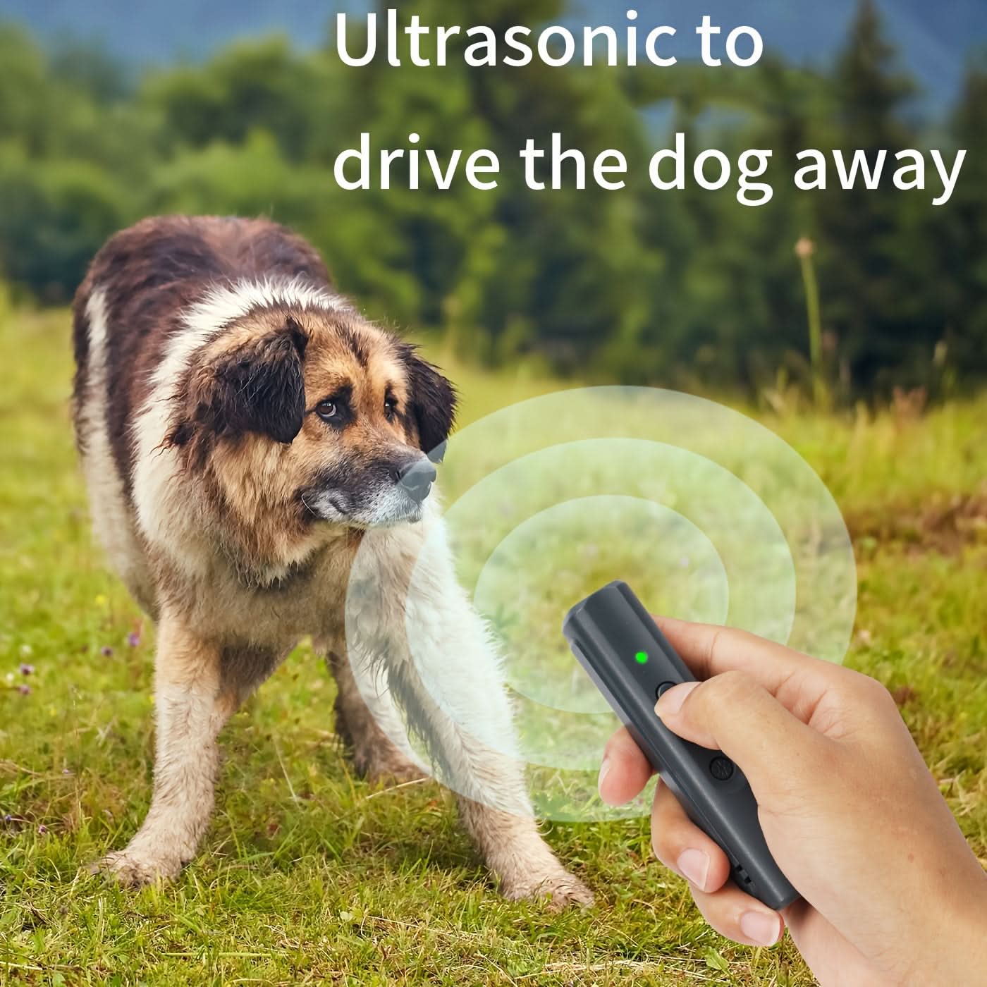 Portable Ultrasonic Dog Repellent & Bark Stopper