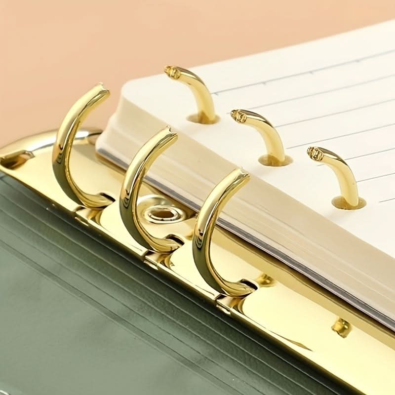 A5 Tri-Fold Business Notebook – Stylish Matte Journal with Plain Ruling