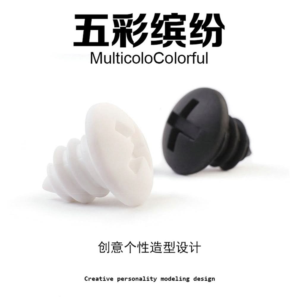 Silicone Wine Bottle Stoppers – 5 pcs.-Pack
