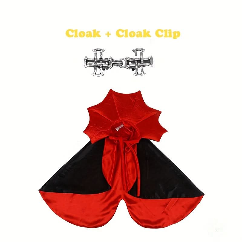 Vampire Pet Cape & Collar Set
