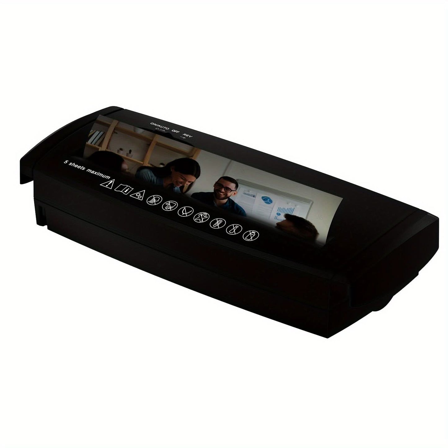 5-Sheet Electric Paper Shredder for Home