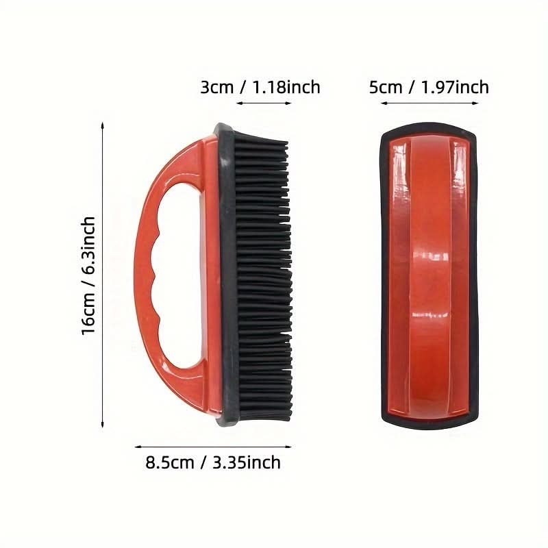 Ergonomic Silicone Pet Grooming Brush – For Dogs & Cats