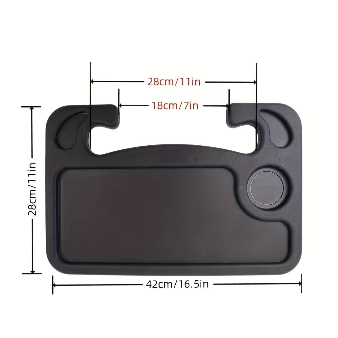 Multifunctional Car Steering Wheel Tray – Portable