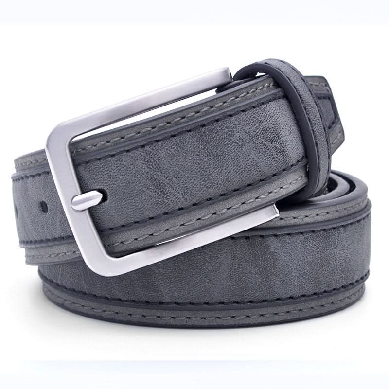 Men’s Casual PU Leather Pin Buckle Belt