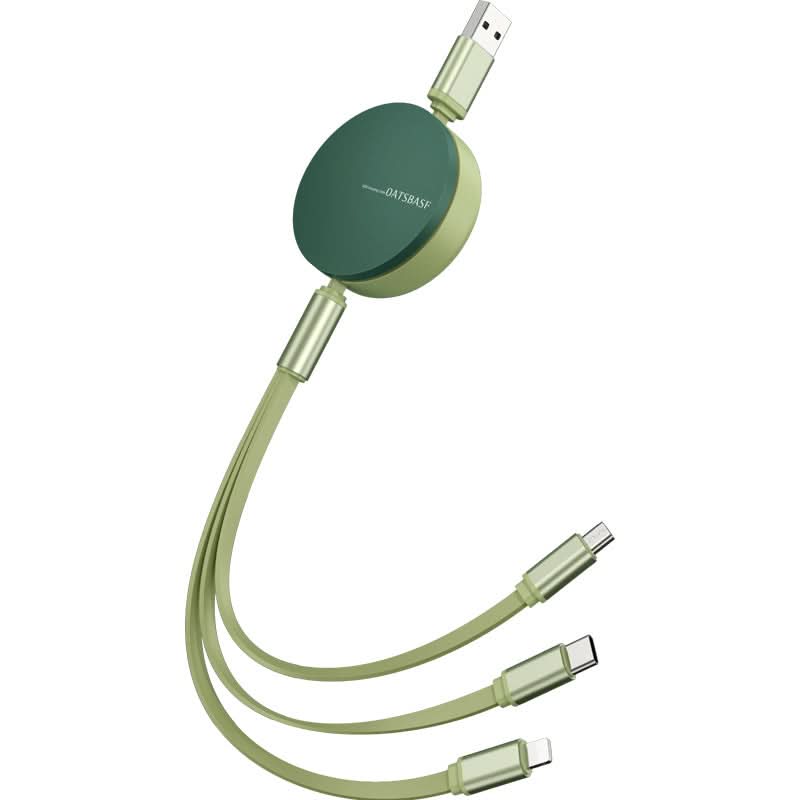 3-in-1 Retractable Charging Cable – Fast Charge USB for Apple