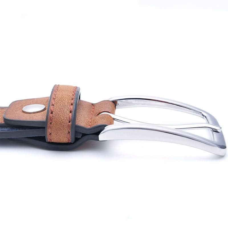 Men’s Casual PU Leather Pin Buckle Belt
