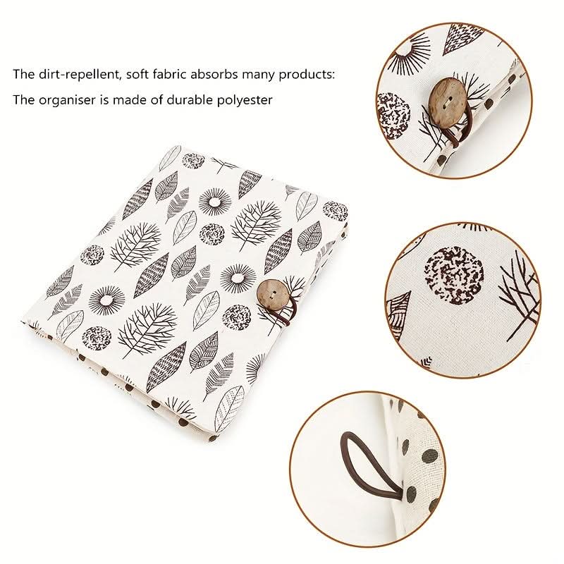 Portable Diaper Bag with Wipes Dispenser
