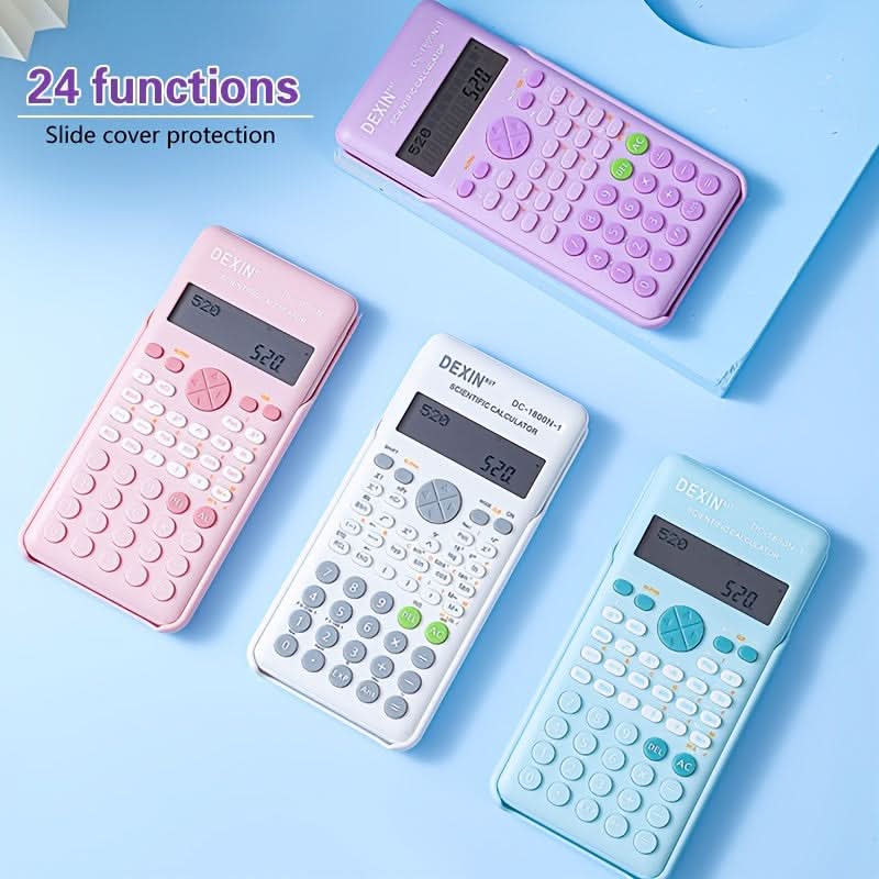 Colorful Scientific Calculator - Multifunctional LCD Display