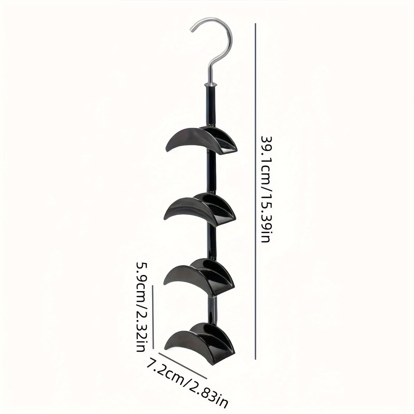 Rotatable Metal Bag Hook