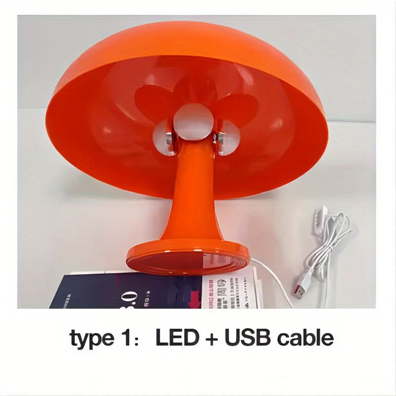 USB-Powered Lotus Mushroom Art Deco Lamp
