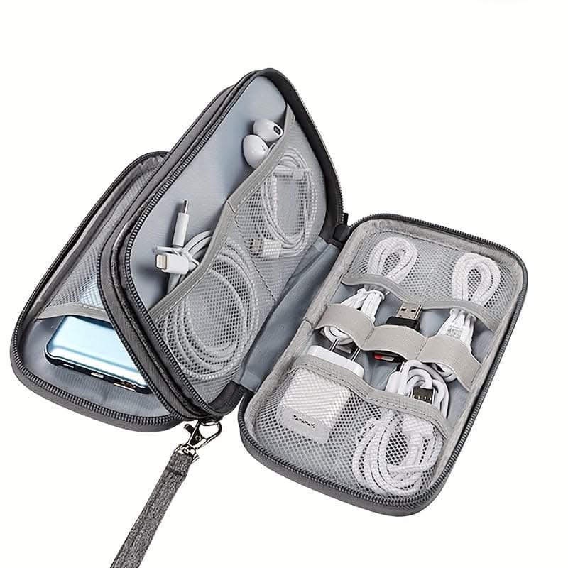 Compact Gadget Organizer Bag for Travel
