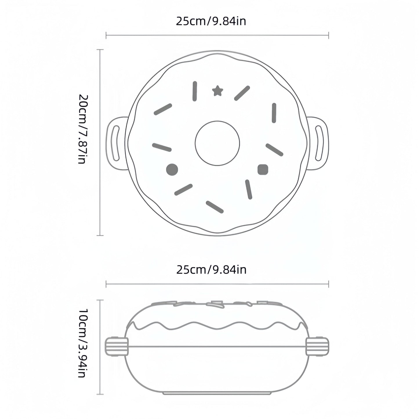 Stainless Steel Insulated Lunch Box – Leakproof Bento