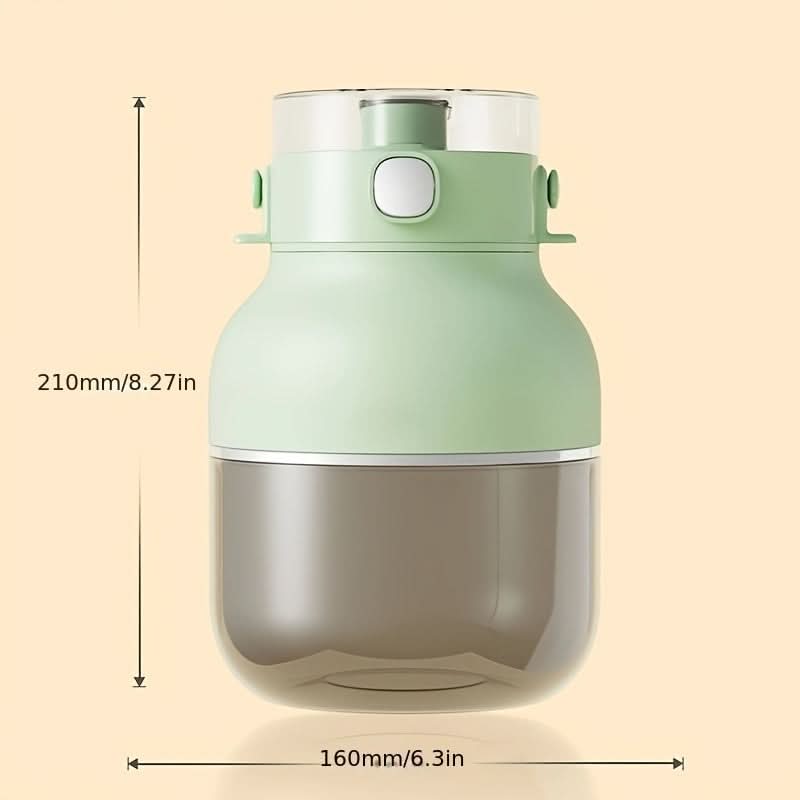 Portable Electric Juice Cup – 800ml USB Rechargeable Juicer Blender