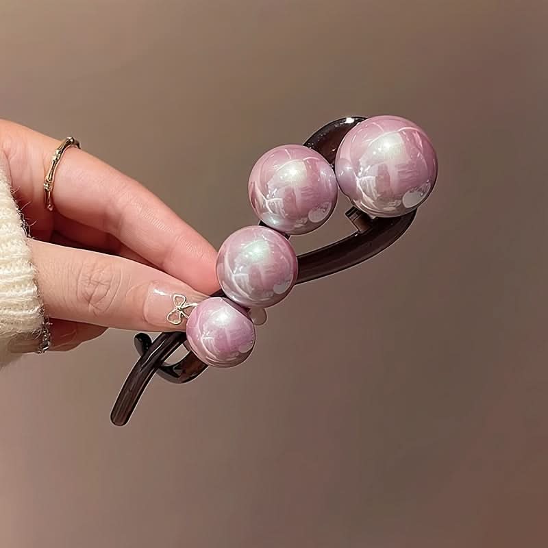 3pcs Vintage Imitation Pearl Hair Clips Set