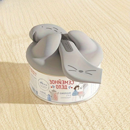 2pcs Silicone Pet Food Spoon & Opener
