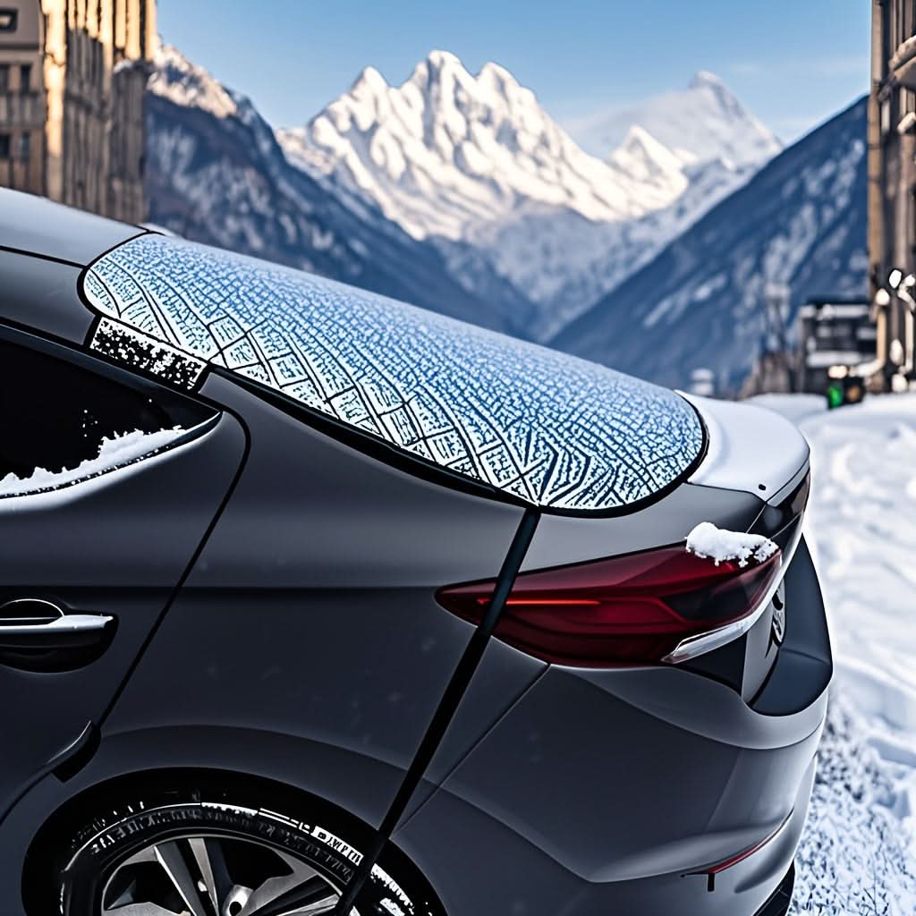 UV Blocking Rear Window Sunshade – Durable Heat & Snow Protector