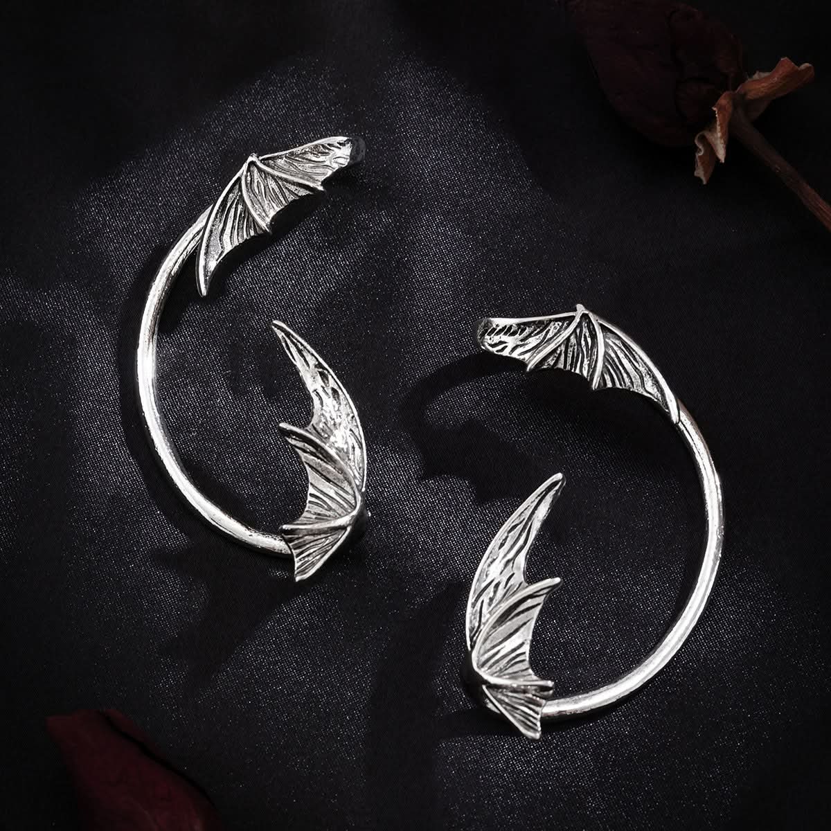 Punk Bat Wing Alloy Ear Cuff