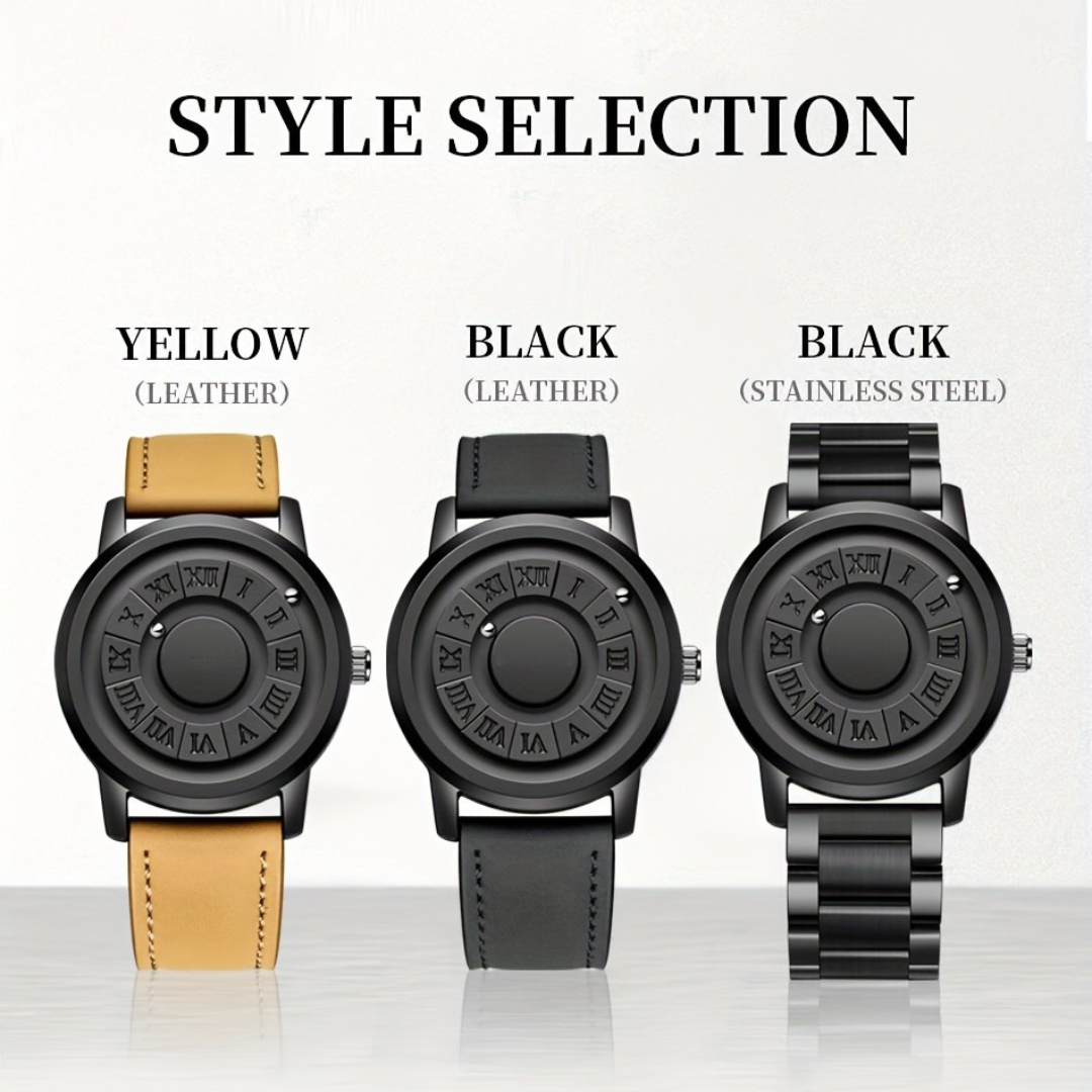 Magnetic Bead Rotating Men's Watch