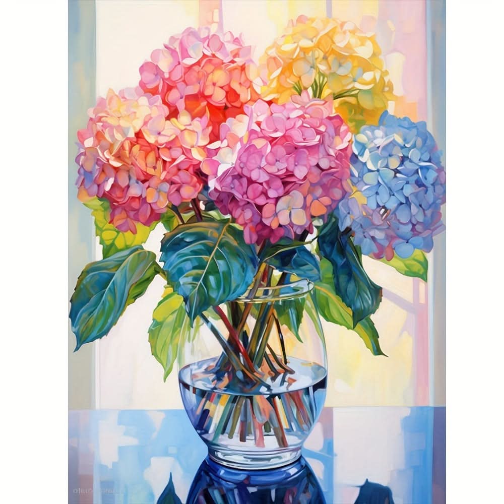 DIY Diamond painting by Numbers Kit for Adults – Frameless Paint by Numbers Set