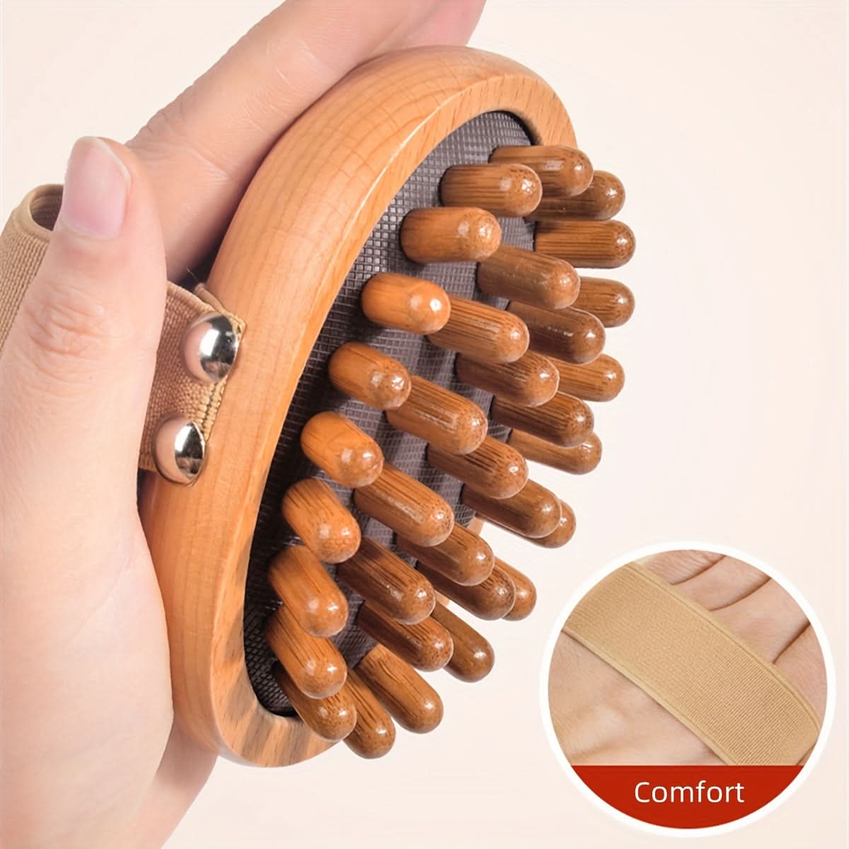 Wooden Full Body Massager Comb for Relief